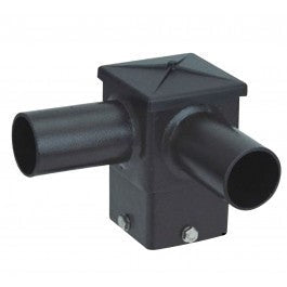 Orbit Horizontal Twin 90 Deg Tenon for 4 in Square Pole Bronze 4ST90HZ2