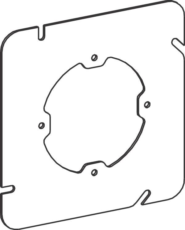 Orbit 5S Flat Dual-Direction Steel Plaster Ring 53000X