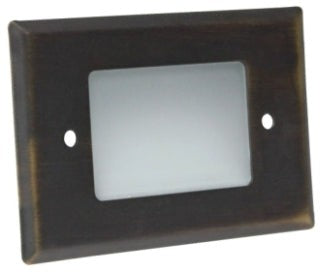 Orbit Step Light Face Plate Arb. 7110CARB