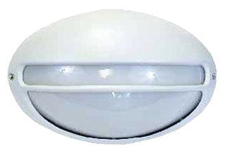 Orbit 13W Pl 13 Alum. Bulk Head Fixture White 7711PL13WH