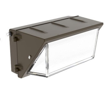 Orbit LED Adjustable Wattage/CCT Wall Pack with Photocell 50W-120W 120-277V Bronze AWCLWP4120WP