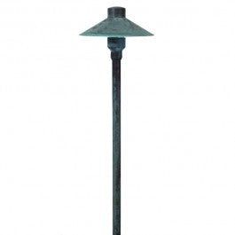 Orbit Brass/Stainless Steel Mushroom Aged Green B225AG