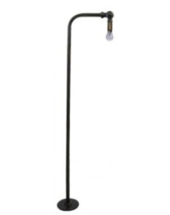 Orbit 90 Deg Brass/Stainless Steel Path Light Stem with 18W Lamp, Spike, Connector Az B28SAZ