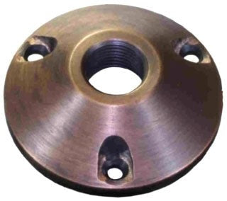 Orbit Solid Brass/Stainless Steel Base Aged Green BASESBAG