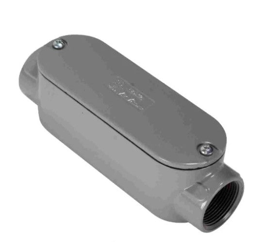 Orbit Type C Threaded Aluminum Conduit Body with Cover and Gasket 1-1/2 in C-150A