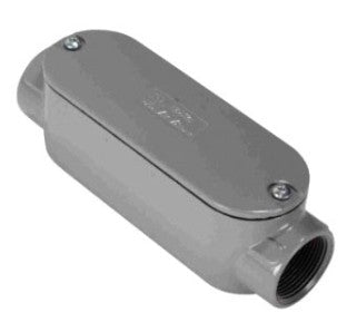 Orbit Type C Threaded Aluminum Conduit Body with Cover and Gasket 2-1/2 in C-250A