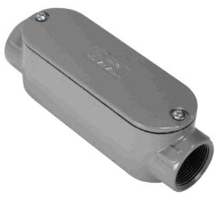 Orbit Type C Threaded Aluminum Conduit Body with Cover and Gasket 1/2 in C-50A