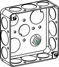 Orbit 4S Square Box Format 1-1/2 in 4S Drawn Steel Box D4SB-5075