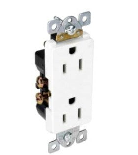 Orbit 15A 125V Ivory Decorative Duplex Receptacle DR15SI