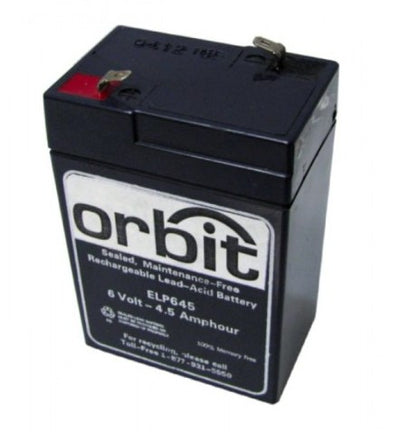 Orbit 6V, 4.5 Ah Sealed Leadacid Replacement Battery EB6