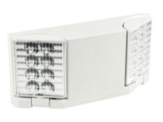 Orbit Micro Twohead LED Adjustable Emerg Light, Black Housing EL2FMLEDB