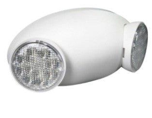 Orbit Micro Twohead LED Adjustable Emerg Light, Black Housing EL2HMLEDB