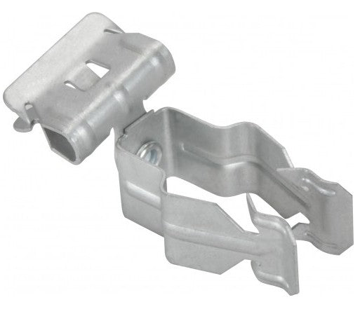 Orbit Conduit to Flange Clip, Side Mount 1/2 in EMT, 9/16 in - 3/4 in Flange Push-In F8P912SM