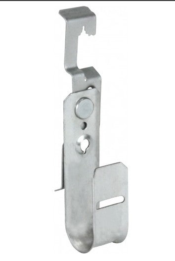 Orbit Jhook with Rod Wire Clip, 3/4 in Diameter., 1/4 in Rod FCAT124Z34