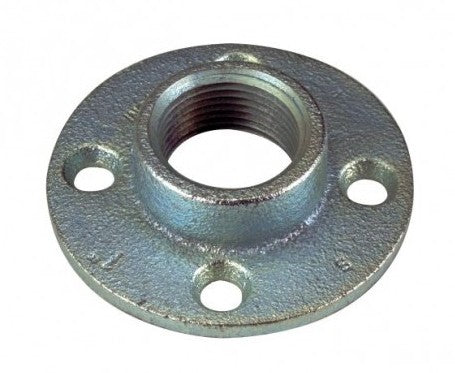 Orbit Malleable Iron RIGID Floor Flange 3/4 in FR75