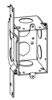 Orbit 1G Gangable Switch Box 2-1/2 in Deep + Fb GB1FB