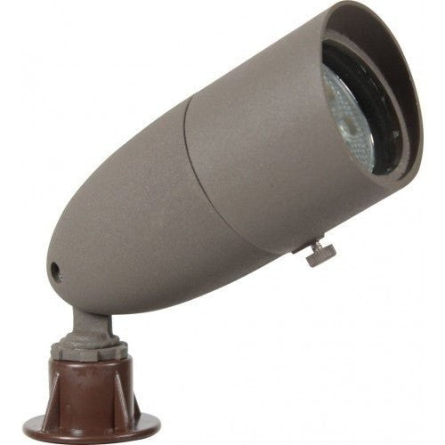 Orbit LED 6W Outdr Cst Aluminum Dir Lght Bullet, 12V, 4700 Kblk L1071BK6CW