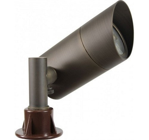 Orbit LED 6W Outdoor Solid Brass Directional Light Bullet, 12V, 4700 Kar.bronze LB152ARB6CW