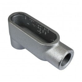 Orbit Type Lb Threaded Conduit Body, Gray Iron Form 7, 3 in LB7300