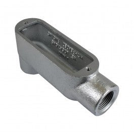 Orbit Type Lb Threaded Conduit Body, Gray Iron Form 8, 3-1/2 in LB8350