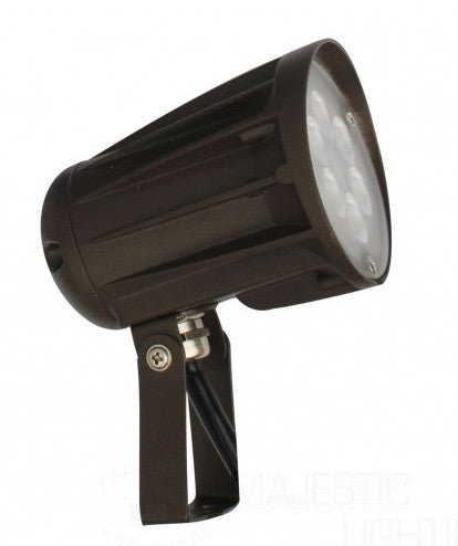 Orbit LED Bullet Flood Light with Trunnion 15W 120-277V 5000K Cool White Bronze LFL2015WCWT