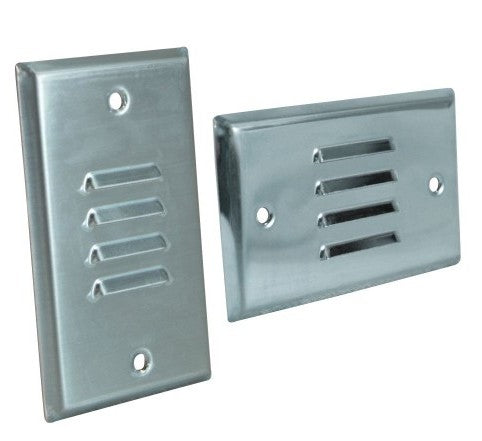 Orbit LED Indoor Step Light Wallplate for Lisl, Vert. & Hor.s.steel LISLCSS
