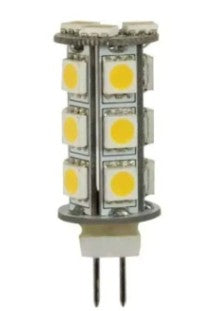 Orbit LED Jc Bipin 1.7w 1225 Verde Green 4 3000K Warm White LJCWW