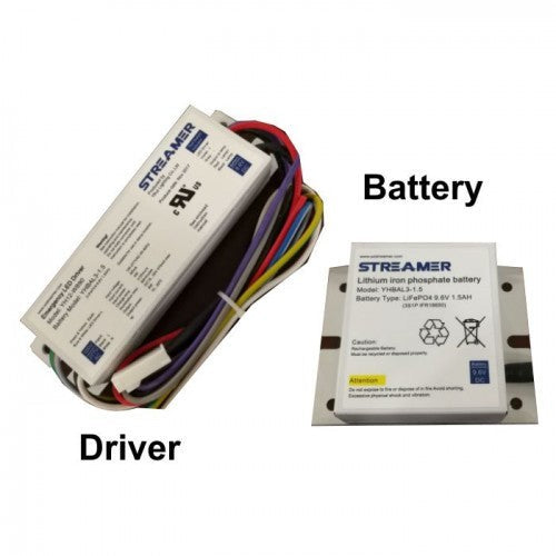 Orbit Emergency Backup Kit for LLHB 2 Fluorescent Series, 120-277V LLHB2EM