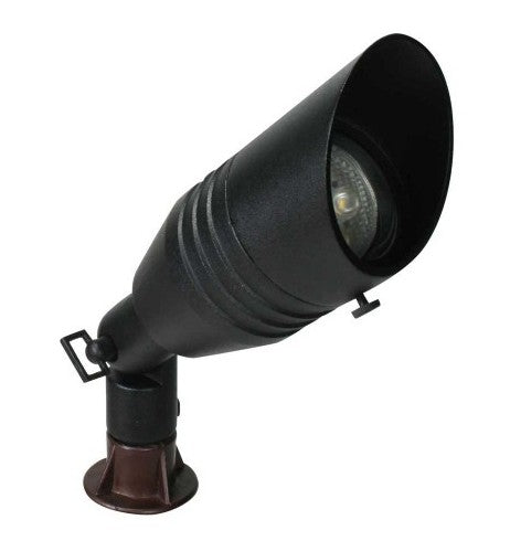 Orbit LED 5W Bullet Light Bronze with Spike & Lamp LS121BR5WW