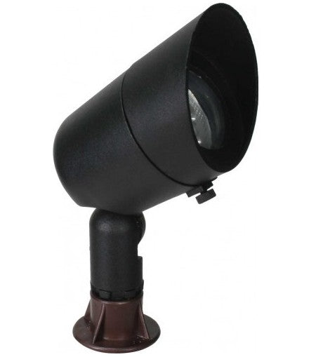 Orbit LED Landscape Fixture Black, with Lmr 163 Wcw LS126BKCW