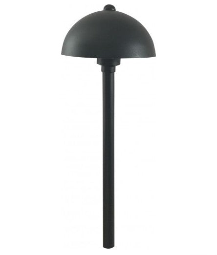 Orbit LED 2W Outdoor Mushroom Path Light, Cast Aluminum, 12V, 4100K Black LS225BKCW