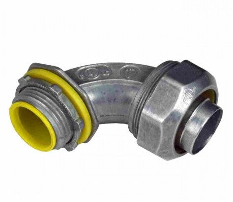 Orbit Zinc Lt Connector 90D Angle Insulated 4 in LTI90400