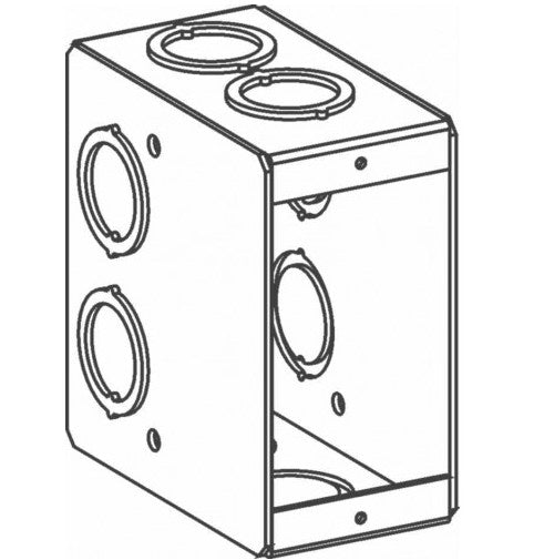 Orbit 1G Masonry Box 3-1/2 in Deep MB1