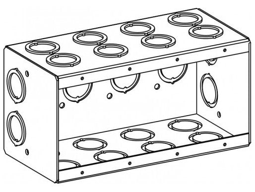 Orbit 4G Masonry Box 3-1/2 in Deep MB4