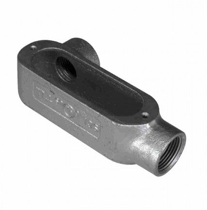 Orbit Threaded Conduit Body, Malleable Iron, Ll, 1-1/4 in MLL125