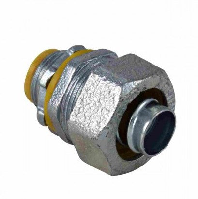 Orbit Insulated Liquidtight Conn, Malleable Iron, Straight, 3/4 in MLTI75