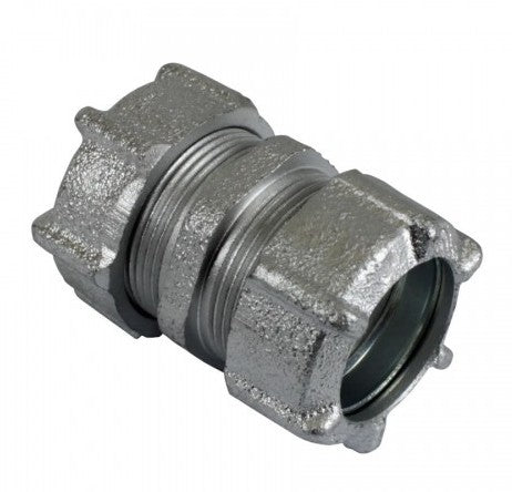 Orbit Malleable Iron Threadless RIGID Coupling, Compression Type, 1-1/4 in MRTC125