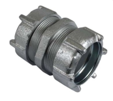 Orbit Malleable Iron Threadless RIGID Coupling, Compression Type, 2 in MRTC200