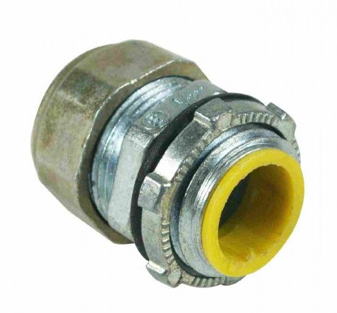 Orbit Zinc EMT Compression Connector Insulated 3 in Rt OF608SW