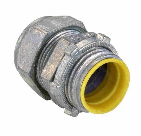 Orbit Zinc EMT Compression Connector Insulated 3-1/2 in OF609S