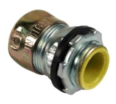 Orbit Steel EMT Compression Connector Insulated 1/2 in Rt OF7601SW