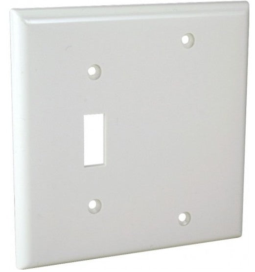 Orbit 2G Wall Plate Switchblank Ivory OP113I