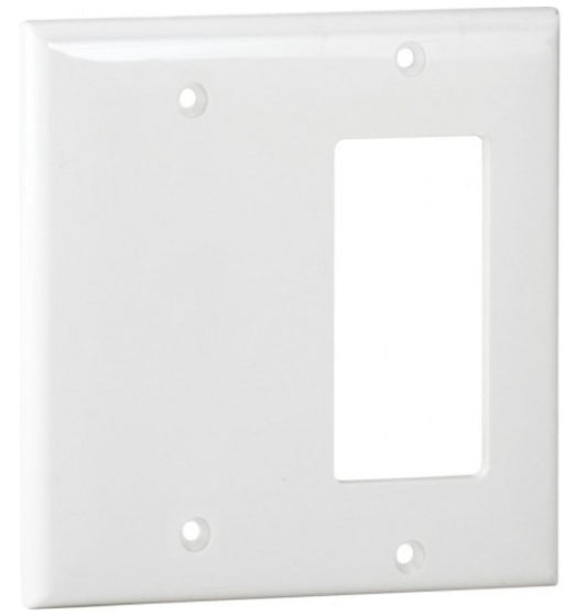 Orbit 2G Wall Plate Gfiblank Black OP1426BK