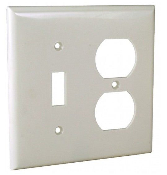 Orbit 2G Wall Plate Switchduplex White OP18W