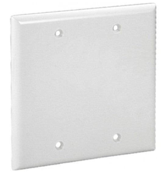 Orbit 2G Wall Plate Blank Ivory OP23I