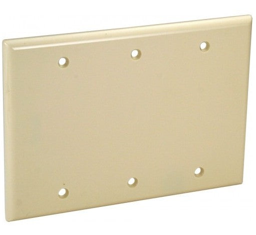 Orbit 3G Wall Plate Blank Almond OP33A
