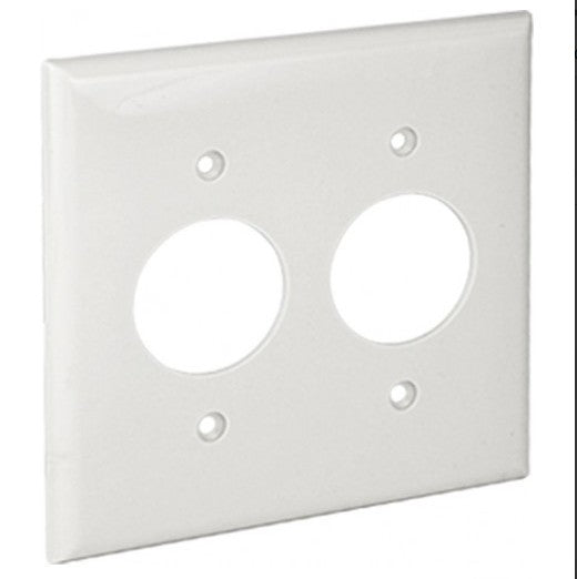 Orbit 2G Wall Plate 1.410 in Sr White OP72W