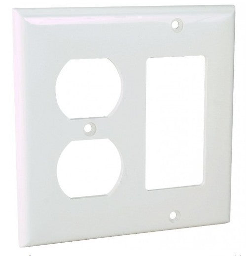 Orbit 2G Wall Plate Duplexgfi White OP826W
