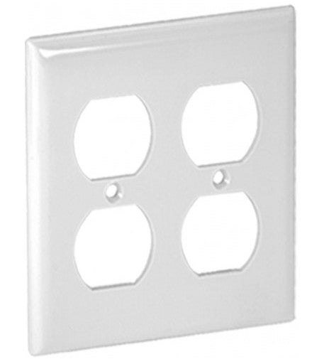 Orbit 2G Wall Plate Duplex Red OP82R