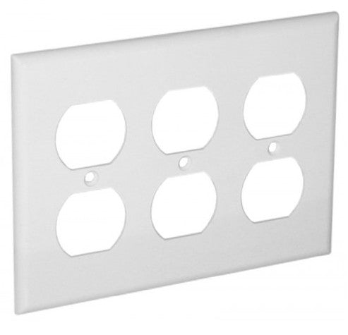 Orbit 3G Wall Plate Duplex White OP83W
